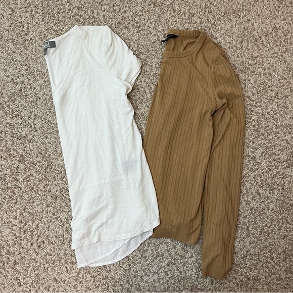 Neutrals Basics Shirt Bundle - Size XS - Picture 1 of 8